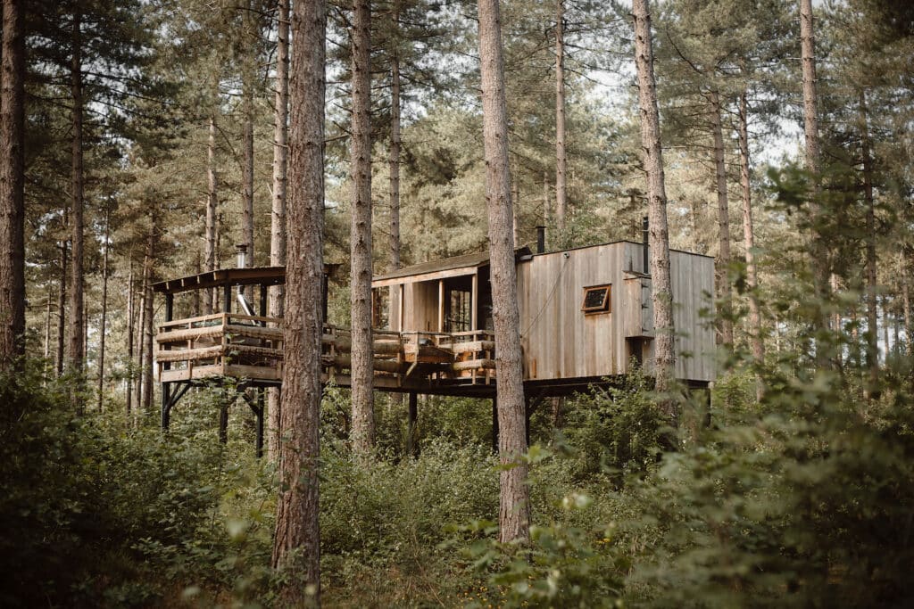 Treehouse Cabin in Warredal, Belgium
