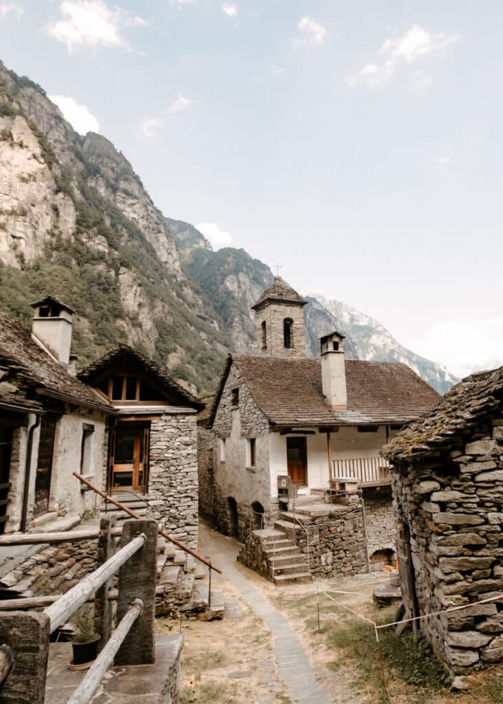 Bavona Valley, Foroglio, Ticino Switzerland
