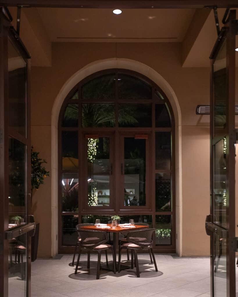 Ravello Restaurant at Four Seasons Orlando Florida